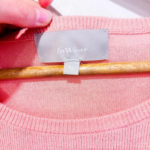 INWEAR Peach sweater with loose sleeves - Picture 4 of 8